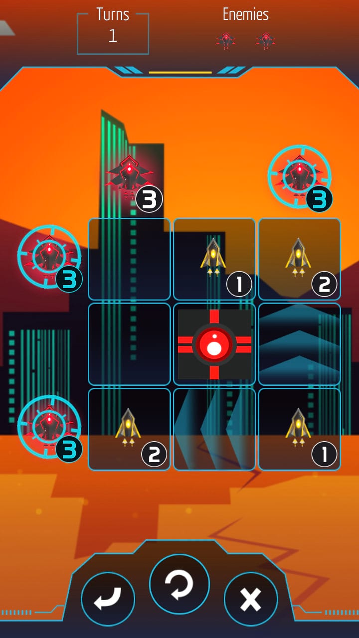 Tela do jogo 2001 Space Puzzle. - Advance Games