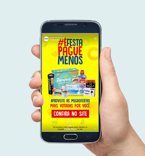 Canvas Facebook da campanha