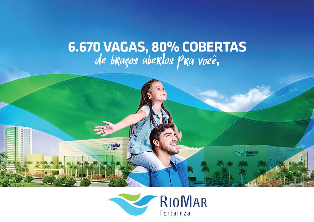 Inauguração Riomar Fortaleza - Vagas de estacionamento cobertas